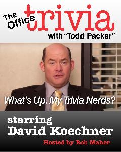 The Office Trivia with Todd Packer